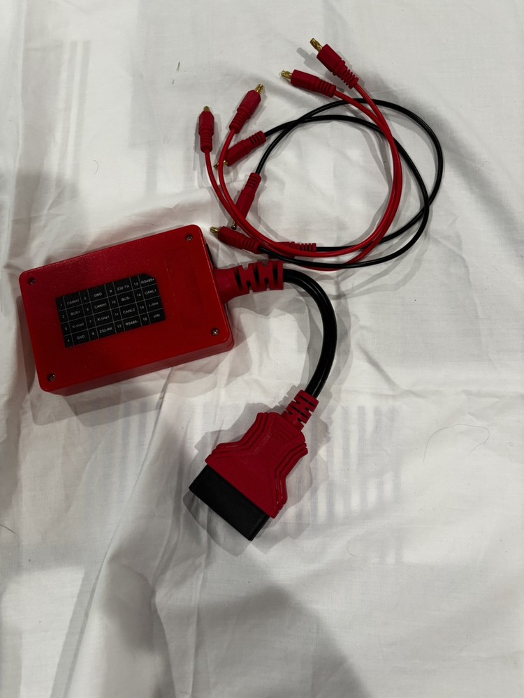 XTOOL OBD2 Breakout Box with 4 Cables-Prof OBD2 Pin Jumping