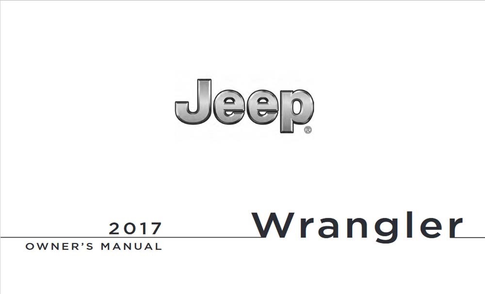 2017 Jeep Wrangler Owner's Manual