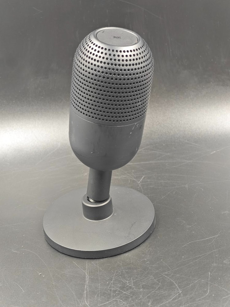 Razer Seiren Mini Microphone Black Used Working