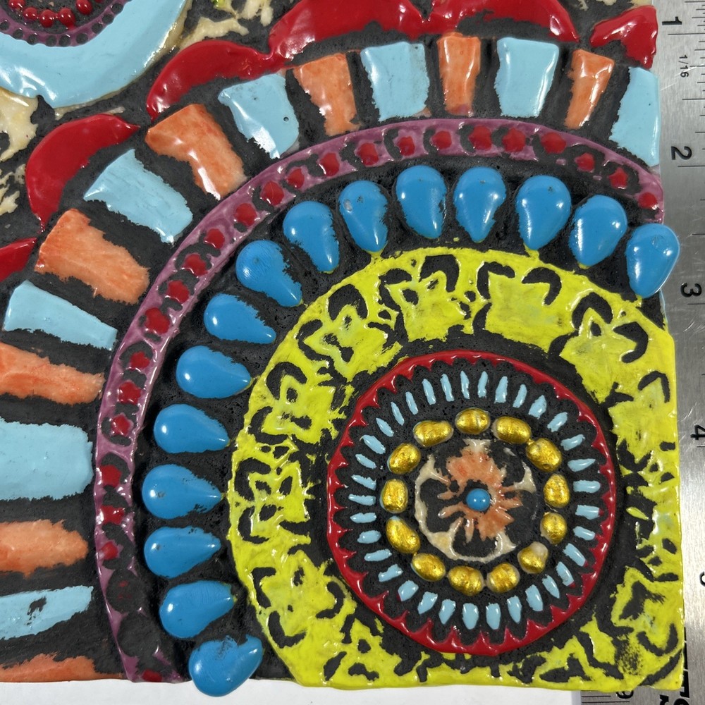 Ceramic Tile Named “Peace” Made By Romy And Clair EUC
