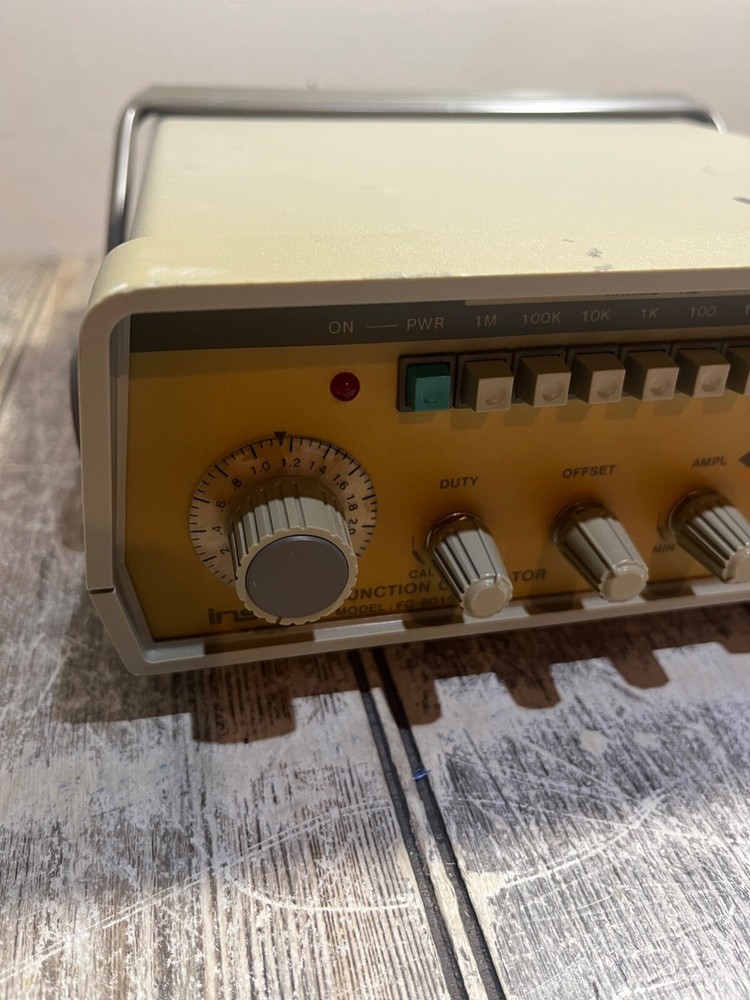 Instek Function Generator (Model: FG-8015G) - As-Is, Power Tested -Read