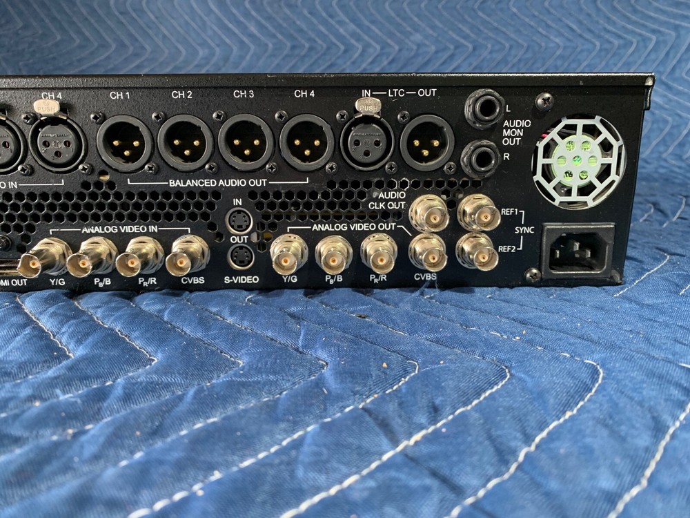 Avid Nitris DX I/O with Sonnet Thunderbolt converter