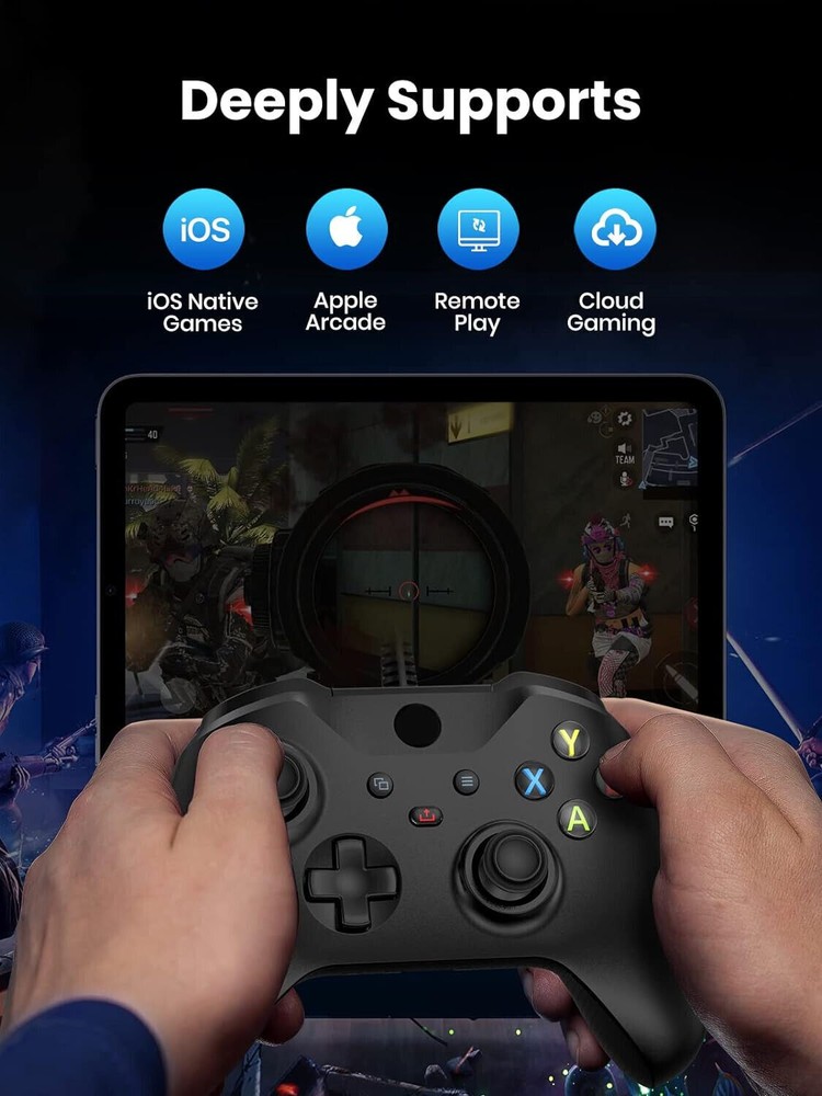Wired USB-C Controller Gamepad for iPad pro air mini Apple Arcade & Cloud Gaming