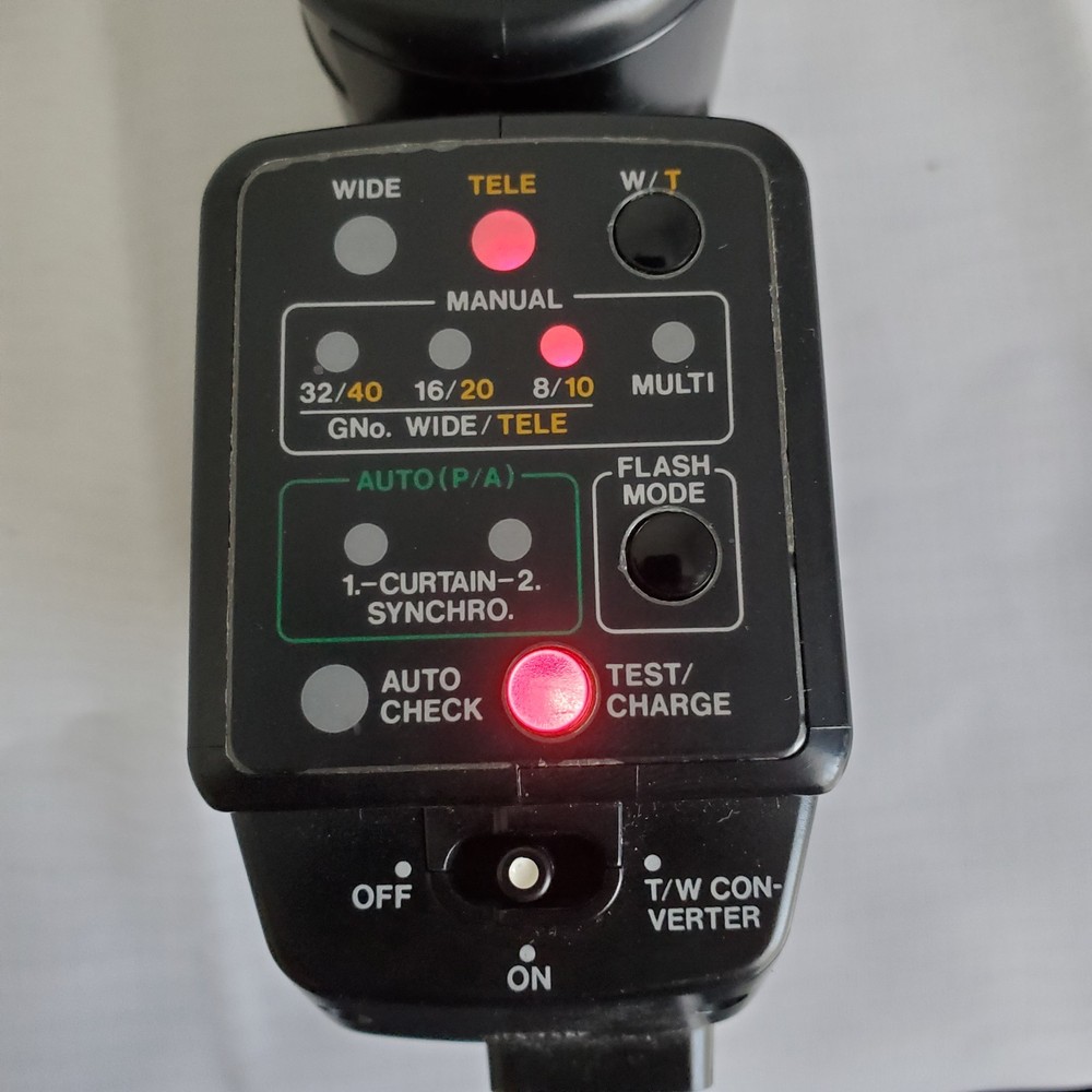 Olympus Electronic Flash G40 Camera Speedlight Works READ