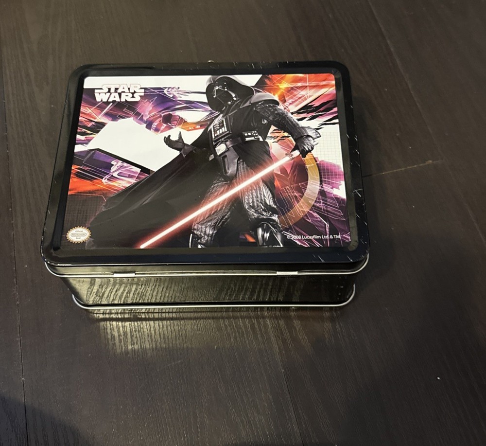 STAR WARS Nintendo DS Lite Darth Vader Starter Kit Accessory & Carry Lunch Box