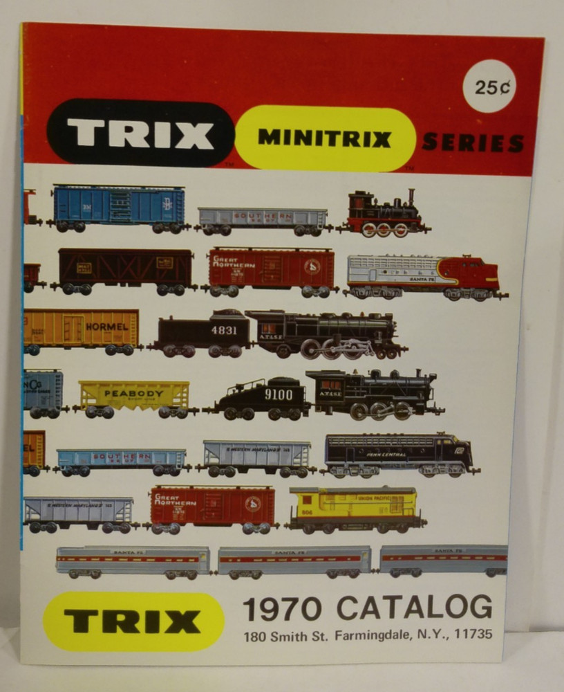 Trix Trains Minitrix Series 1970 Catalog