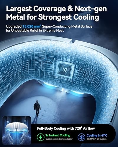 AICE LITE MAX 2026 Real AC Cold Blast [No.1 Coolest & Most Durable] AI White