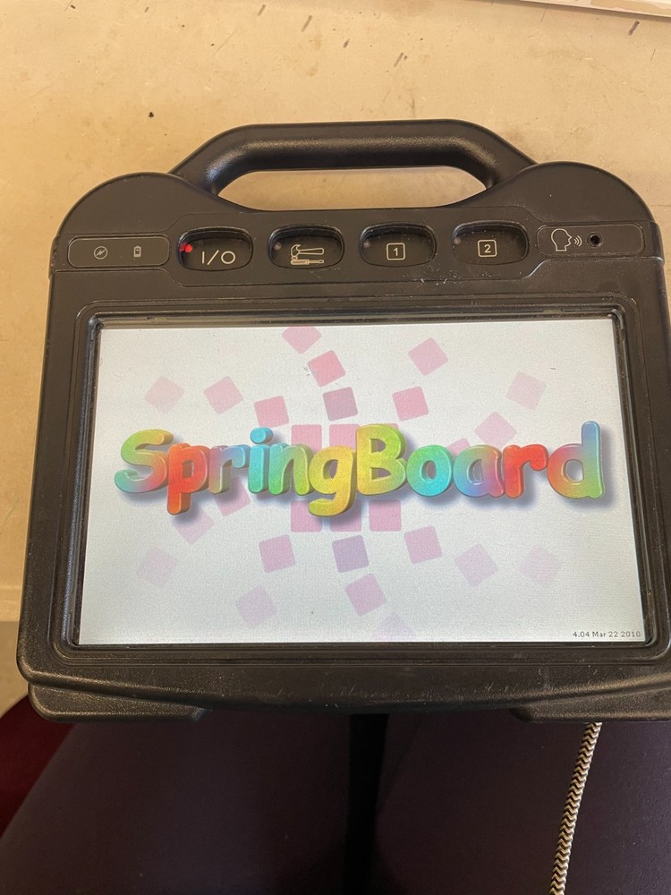 Prentke Romich SBL Springboard Tablet Device Non-Verbal Communication