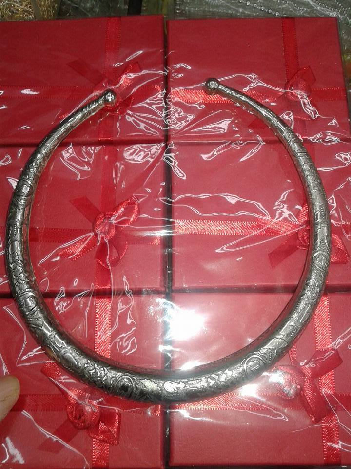 bath necklace indian silver HARD ITEM PL SILVER INDIAN WORKM