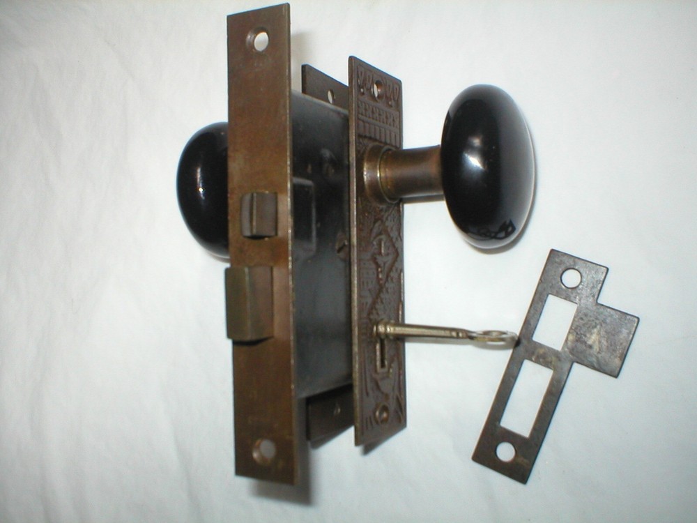 Antique Victorian Era Door Hardware