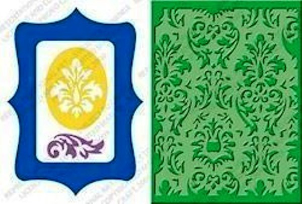 Cuttlebug Cut & Emboss * Damask Frame* 37-1920