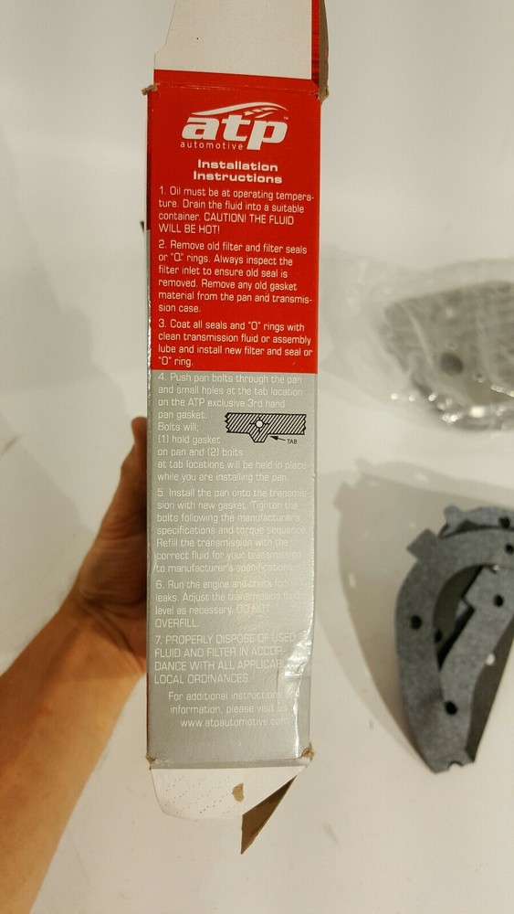 ATP Auto Trans Filter Kit-Premium Replacement B-175, NEW
