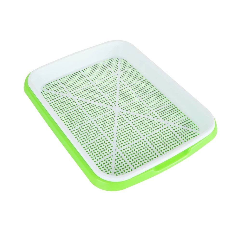 Hydroponic Microgreens Sprouter Tray – Ideal for Sprouting & Nursery Use