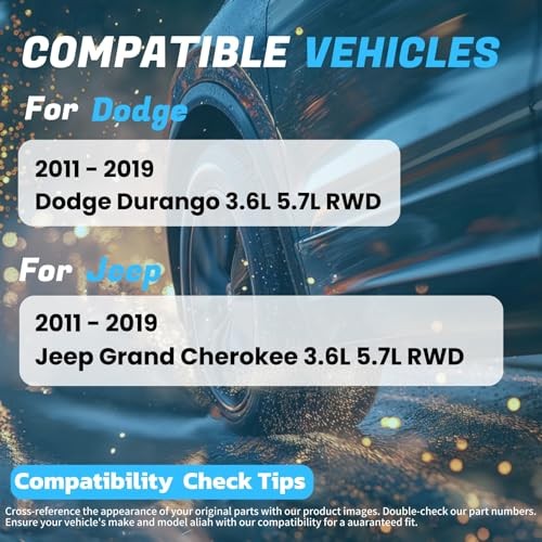 3PCS Engine Motor & Trans Mount Compatible with 2011-2019 Dodge Durango 2011