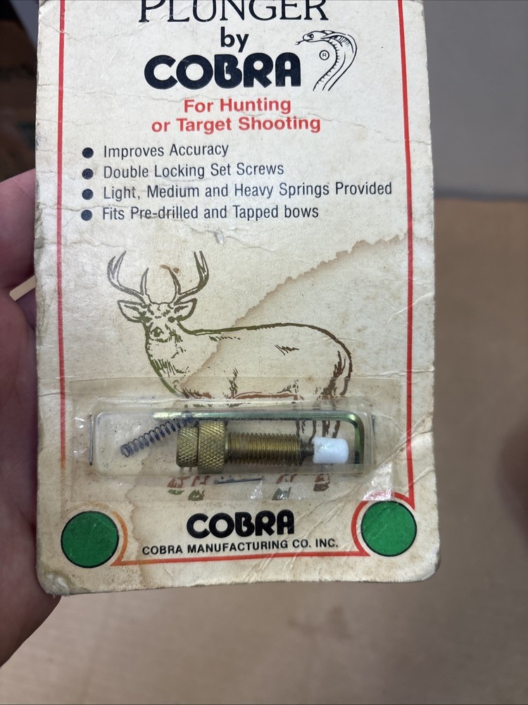 Cushion Plunger By Cobra Archery
