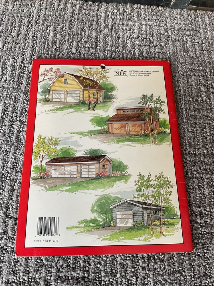 Vintage Ne U Designs Garage Plans Book