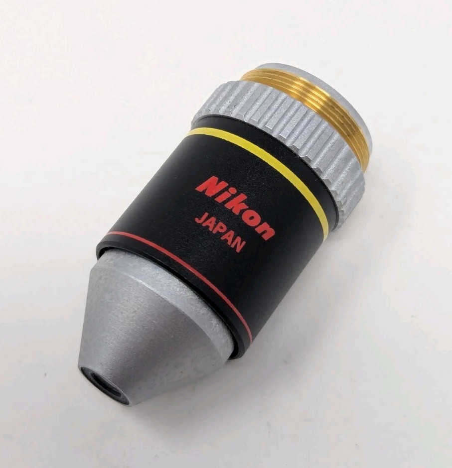Nikon E. 10x 10/0.25 Ph1 DL Microscope Objective Phase Contrast 160/-