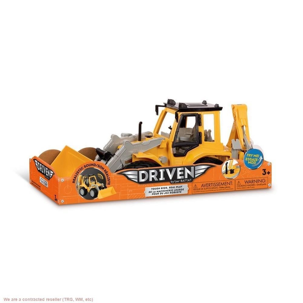 DRIVEN by Battat Midrange Backhoe Loader