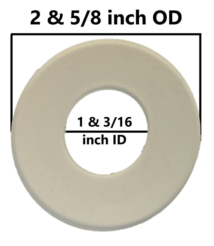 Silicone Seal, 66 mm Outside Diameter and 30 mm Inside Diameter