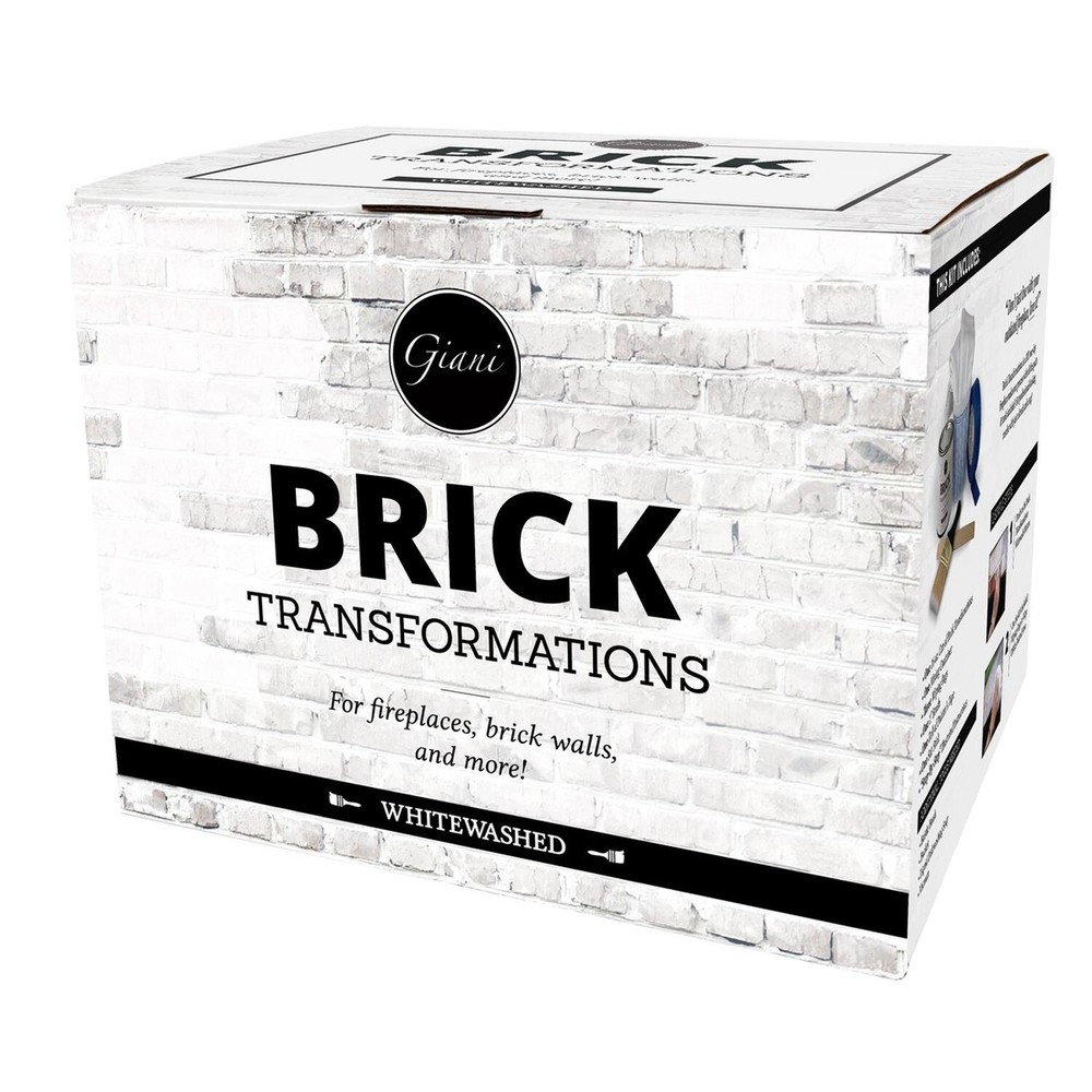 Giani Brick Transformations Kit- Whitewashed Full Sized Kit