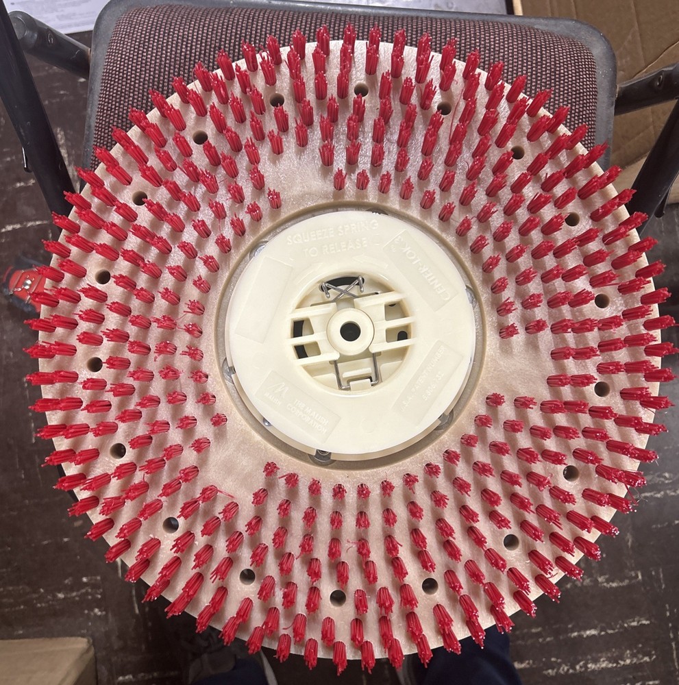 Tennant , 15" Brush , Disk HD Poly Scrub