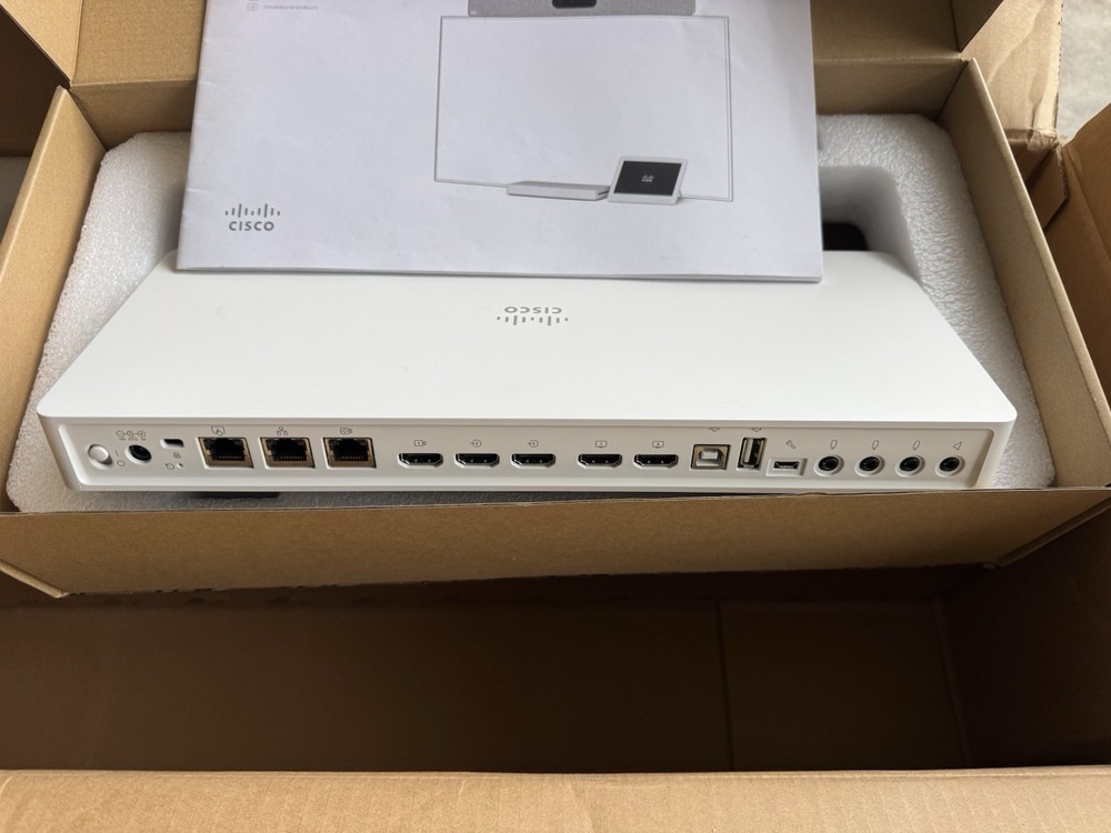 Cisco Webex Room Kit Plus CS-KITPLUS-K9 Quad Camera Video Conferencing System