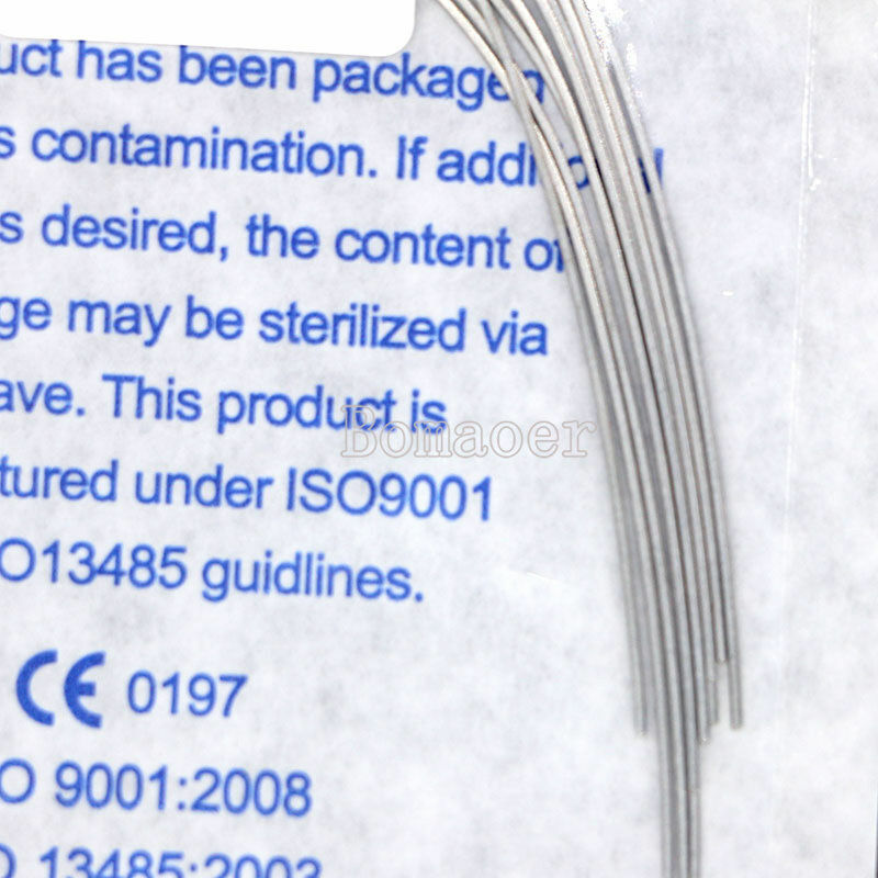 10 Packs Dental Orthodontic Super Elastic Rectangular Arch wires 018×025 Lower