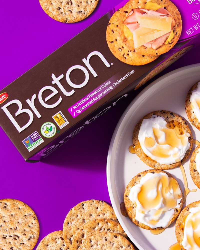 Breton Multigrain Crackers, 7.3 Ounce (Pack of 3),
