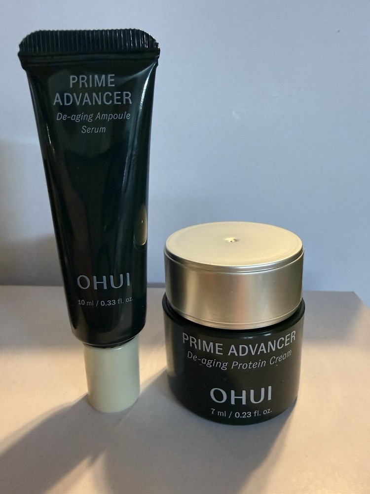 O HUI Prime Advancer De-aging Trial Set 4 items. New without boxes