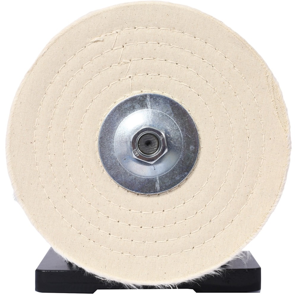 8-Inch Benchtop Buffer Polisher with 4 Thick Wheels, CSA Certified