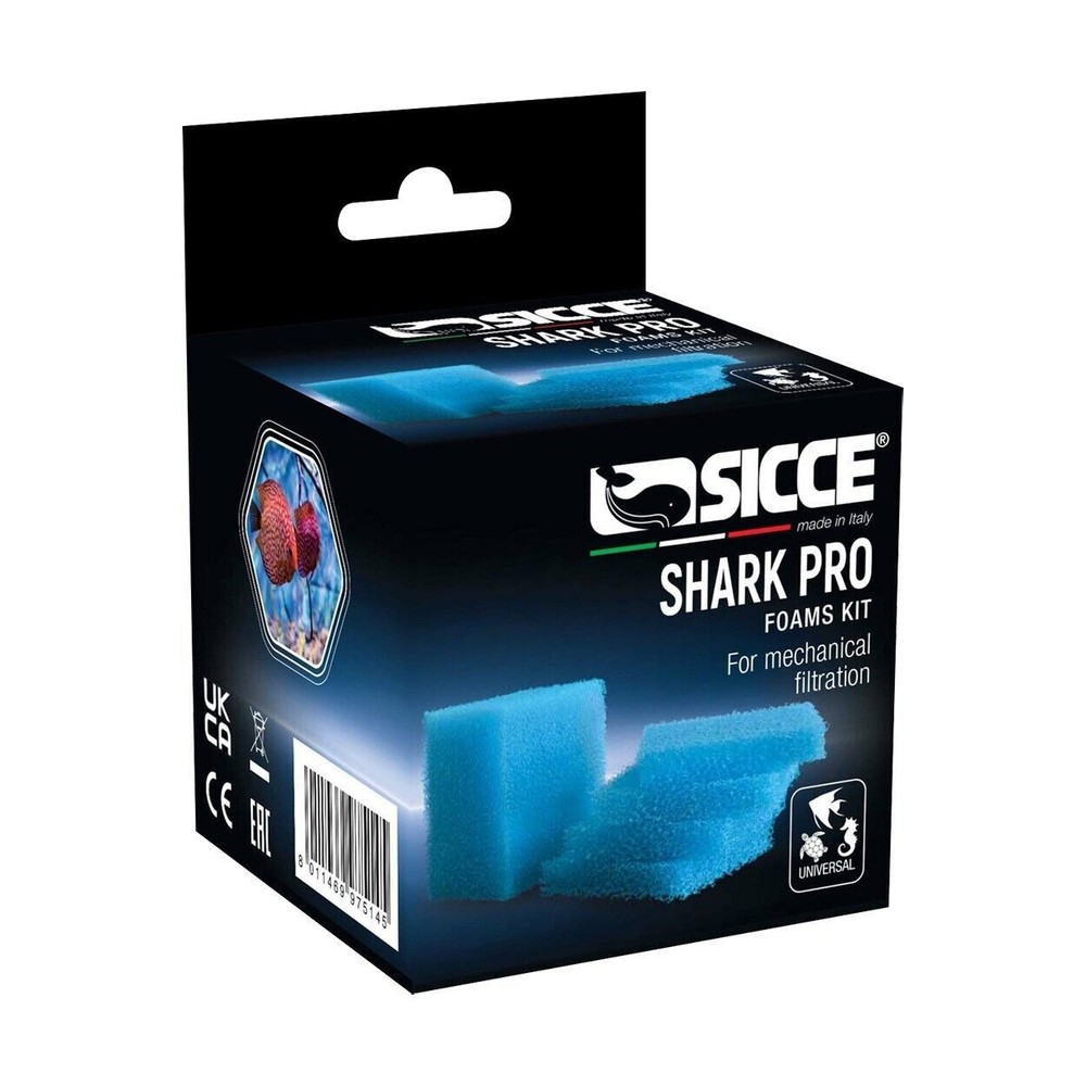 RA SICCE Shark Pro Sponges - 4 pcs