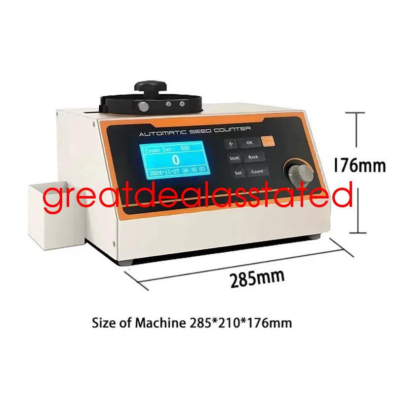 Digital Automatic Seed Counter Vacuum Grain Seed Wheat Counting Machine 110v