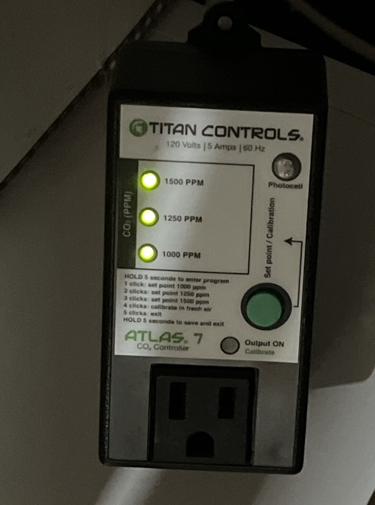 Titan Controls Atlas 7 Co2 Controller Model 702614