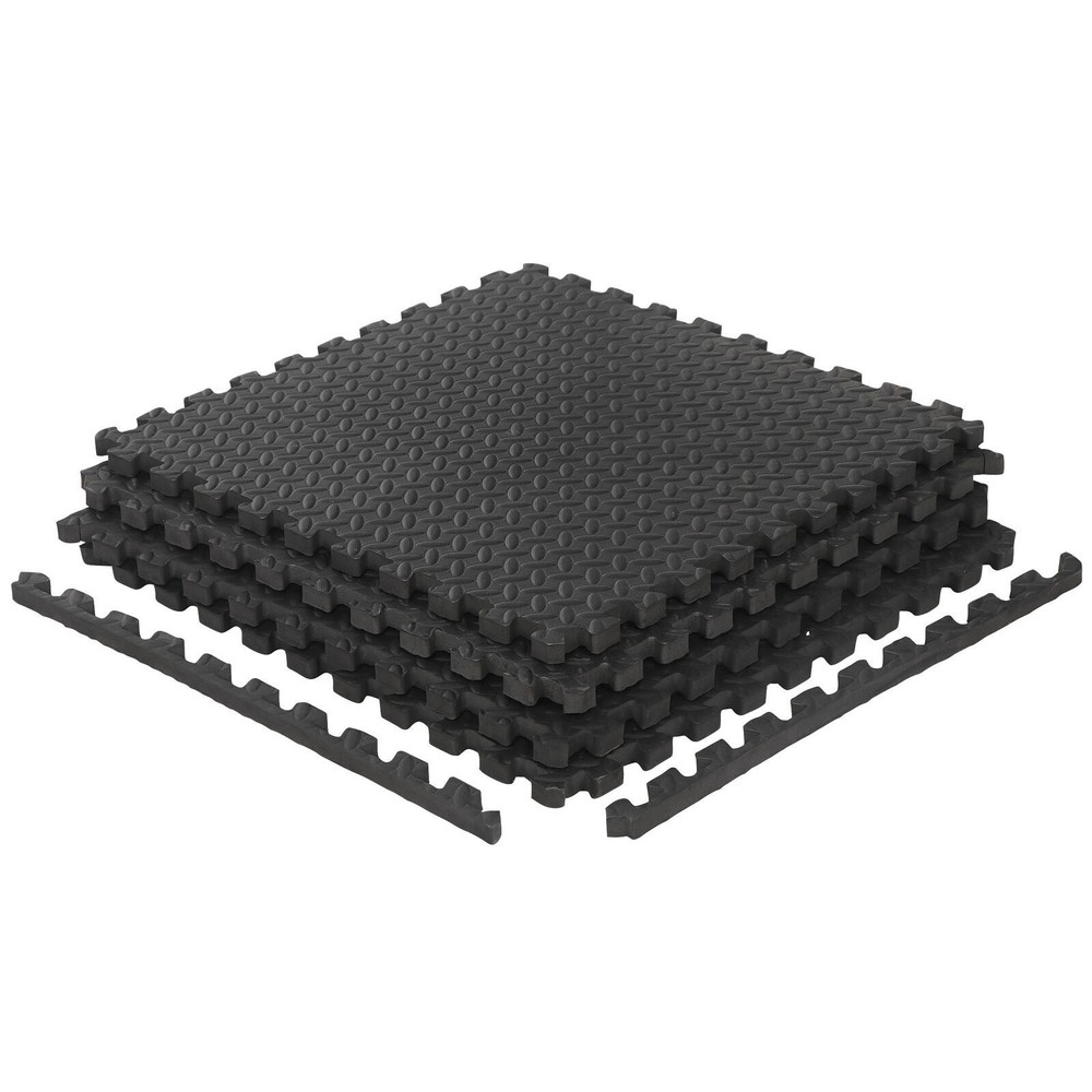 48pcs Puzzle Exercise Mat with EVA Foam Interlocking Tiles for Exercise Gym
