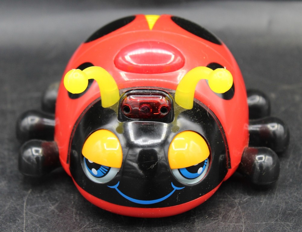Ladybug Robot Toy Silver Lit 2000