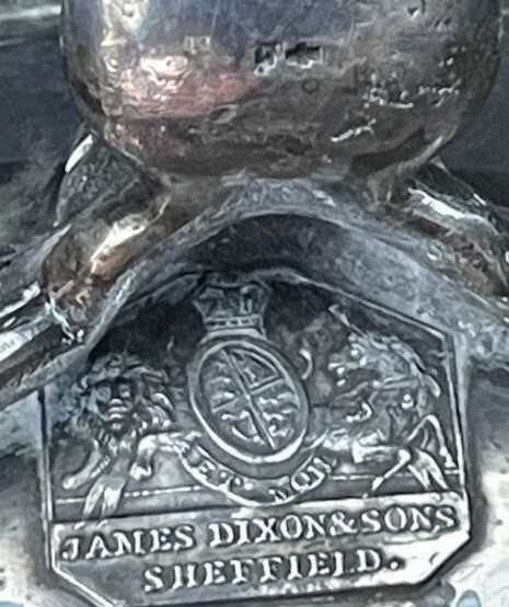 James Dixon & Sons Sheffield PNS Heavy Server/Dish/Bowl With Movable Handle