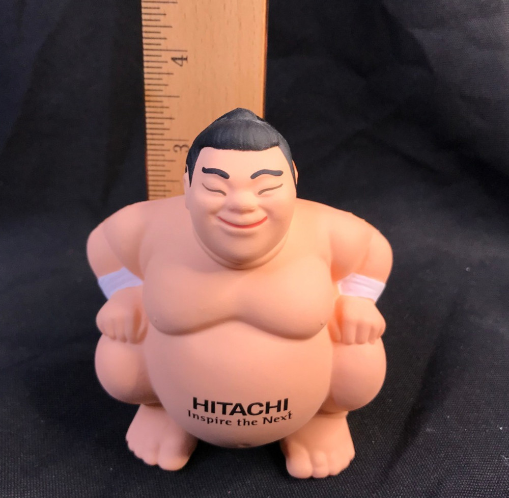 Hitachi Sumo Wrestler Stress Ball 4”