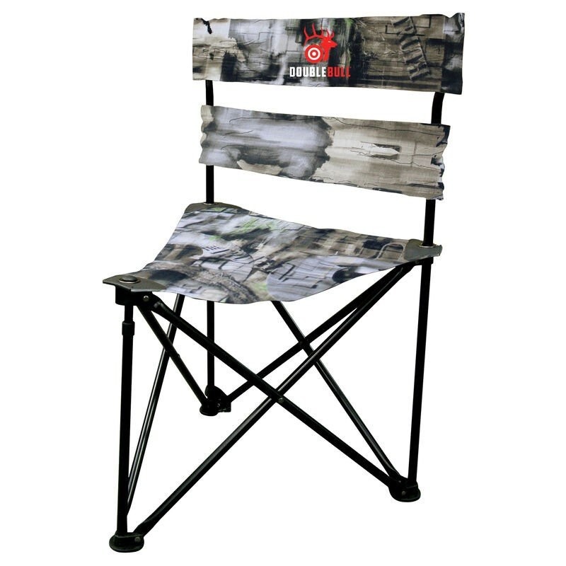 Primos Double Bull Ground Blind Tri Stool Flared Backrest For Support - PS60085