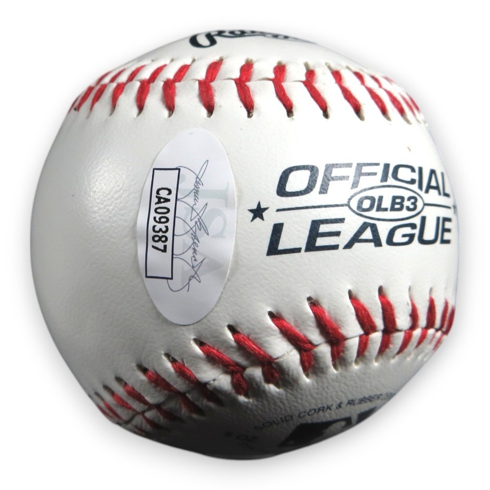 Amy Adams Signed Autographed Baseball Arrival Enchanted JSA CA09387