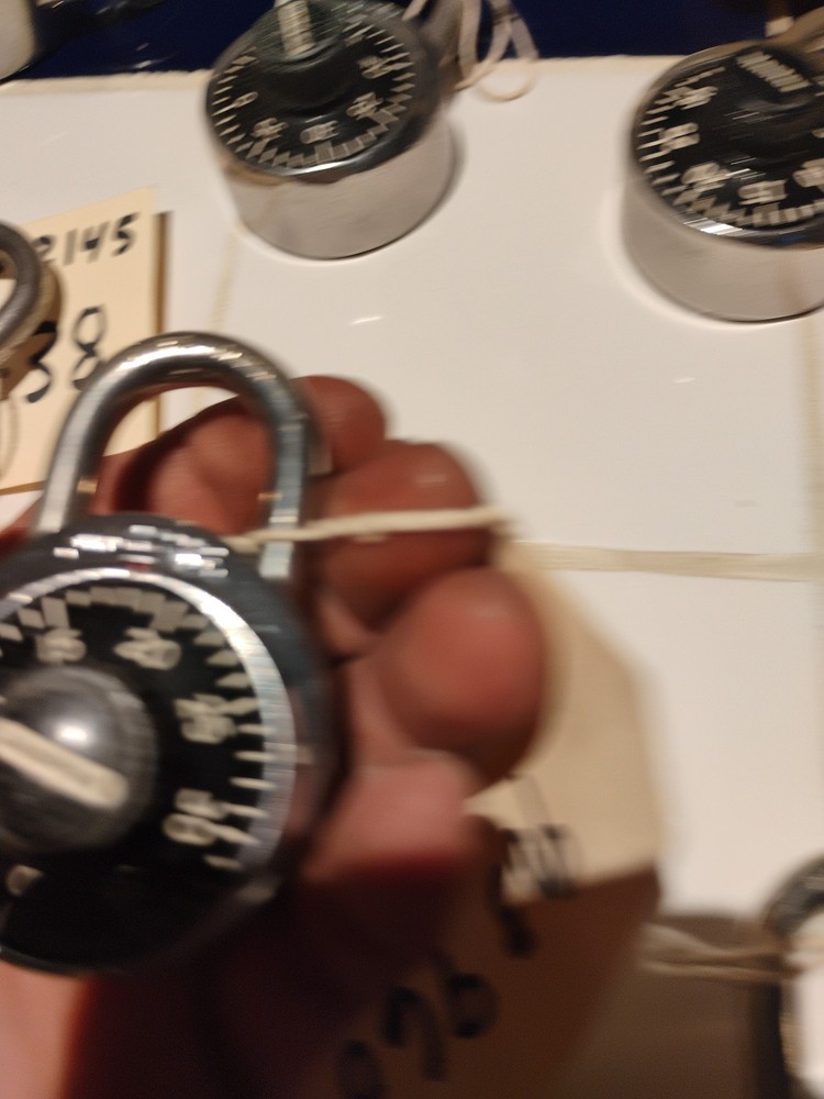 Lot Of (6) Master Combination Locks