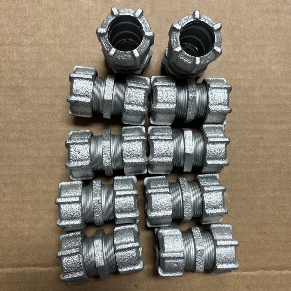CENTAUR 1/2'' RIGID COMP CPLG- MALLEABLE (10PK)