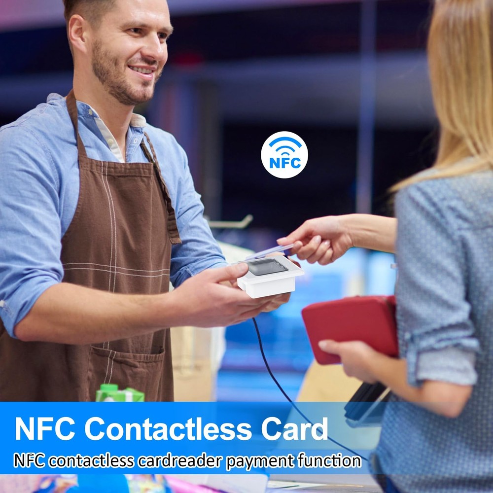 Embedded Barcode Scanner NFC Reader 1D 2D QR Code Scanning Module 3 TTL Inter...