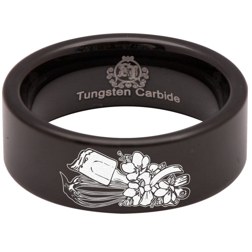 Baker's Tungsten Carbide Ring