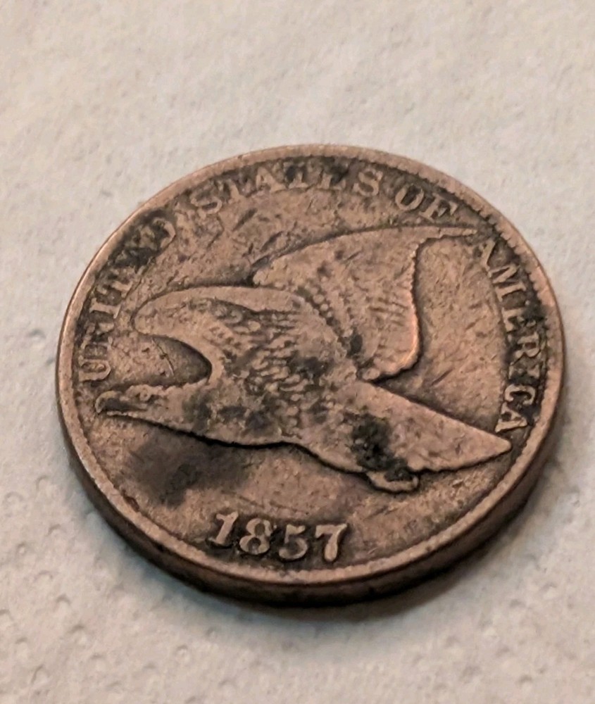1867 Flying Eagle One Cent Penny