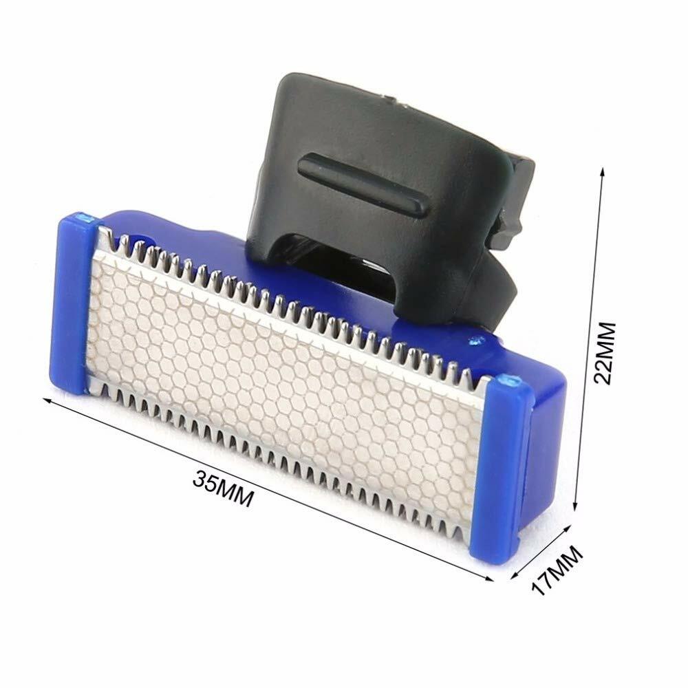 Men Micro Solo Electric Razor Double Sided Blade Head Trimmer Shaver Replacement