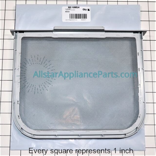 GE Dryer Lint Filter WE18M54