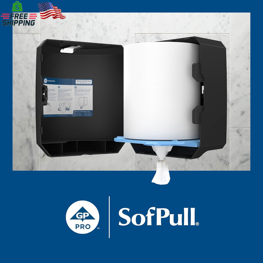 Georgia-Pacific Sofpull Centerpull Regular Capacity Premium Paper Towel, White,