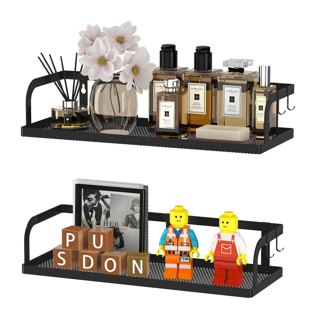 Metal Wire Storage Baskets with Open Front, Multi-Purpose Organizer Bins with...