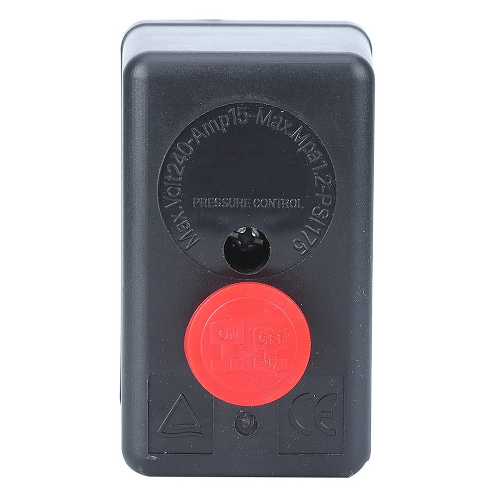 Air Compressor Pressure Switch, Single Hole Central Pneumatic Air Compressor ...