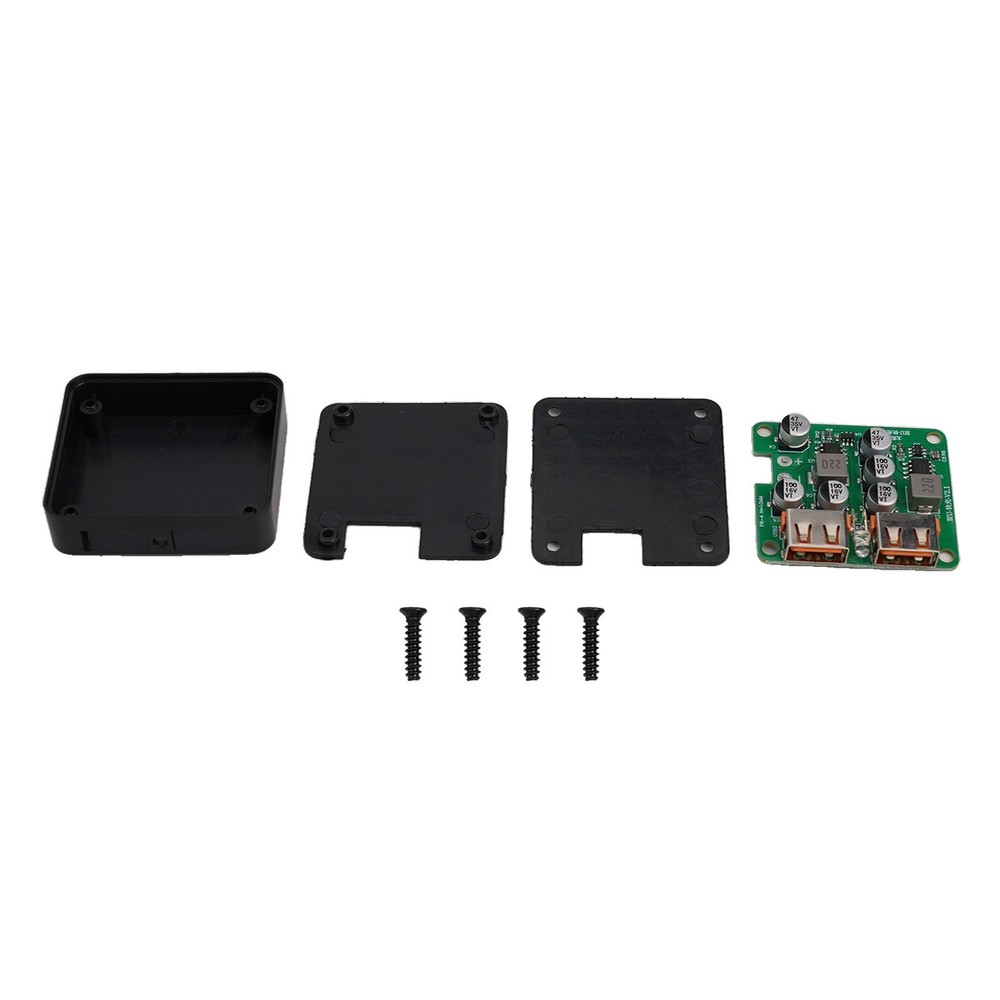 Dual USB Ports on a Compact Design Efficient 3A Solar Panel Voltage Regulator